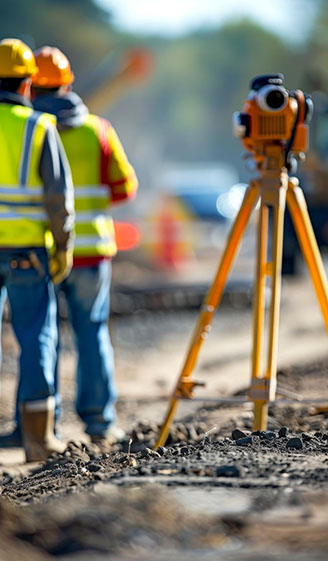 Livic team conducting site survey